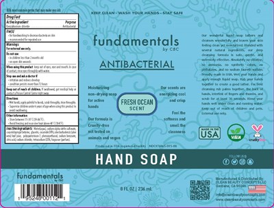 Fresh 8oz (Funlb202009 00112antibacterial Soap Fresh Ocean)